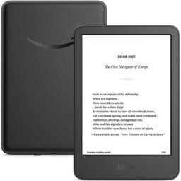 AMAZON Czytnik e-booków Kindle 6", Podświetlany ekran, Wi-Fi