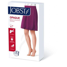 JOBST OPAQUE podkolanówki uciskowe długie CCL2 czarny, rozmiar