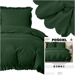 Pościel 160 x 200 4cz z Falbaną Luxury