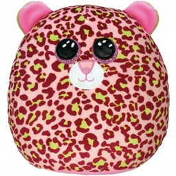 Ty Squish-a-Boos różowy leopard - LAINEY, 30 cm