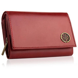 Portfel damski BETLEWSKI BPD-BF-11 CZERWONY