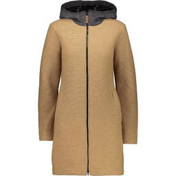CMP Damska parka in lana con cappuccio fix
