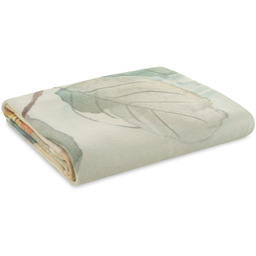 Koc 150 x 200 Bawełna Akryl Aline Mięta+Krem