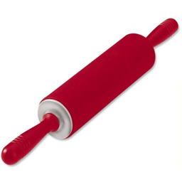 Kaiser Wałek silikonowy do ciasta 25 cm (czerwony)
