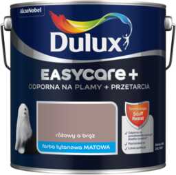 Farba tytanowa Dulux EasyCare+ Plamy+Przetarcia Różowy a Brąz