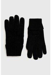 Superdry rękawiczki bawełniane męskie kolor czarny