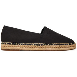 Espadryle Calvin Klein Espadrille Cv Logo HM0HM01808 Czarny