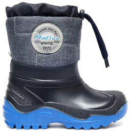 MUFLON 0503 granatowe śniegowce dziecięce GRANAT / CHABER