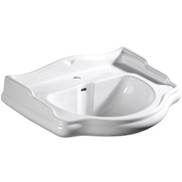 RETRO umywalka ceramiczna 56x46,5cm, biały 104501 ZIMOWA PROMOCJA