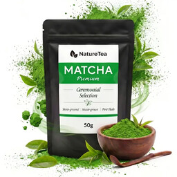 Matcha Zielona Herbata Ceremonialna Premium 50 g -