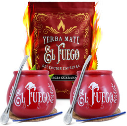 Zestaw Startowy Dla Dwojga Yerba Mate El Fuego