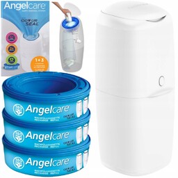 Angelcare Pojemnik Kosz na zużyte pieluchy pieluszki biały