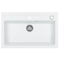 Alveus Atrox 40 1140443 Granitowy Biały Zlewozmywak prostokątny