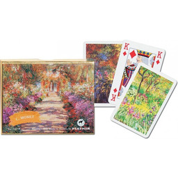 Piatnik Karty Monet - 2 Talie 55 Kart