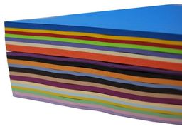 Papier kolorowy MIX 20 kolorów A4 500 ark.