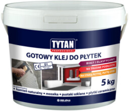 Tytan gotowy klej do płytek ceramicznych 5kg