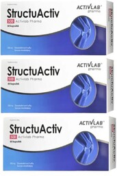 ACTIVLAB Zestaw 3x StructuActiv 500mg, 60 kapsułek