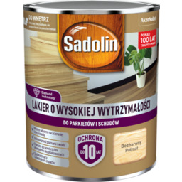 Lakier o wysokiej wytrzymałości półmat 2,5 l Sadolin