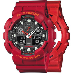 G-SHOCK SET GA-100B-4AER + BEZEL 10441433 + PASEK