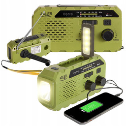 Radio Fm Przenośne Na Sytuacje Awaryjne Solarne Usb