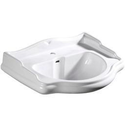 RETRO umywalka ceramiczna 73x54cm, biały 104701 ZIMOWA PROMOCJA