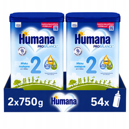Zestaw Humana 2 Hmo mleko modyfikowane następne po