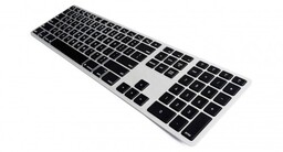 Matias podświetlana Mac Silver