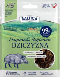 BALTICA przysmaki półmiękkie dziczyzna 30g monobiałkowe