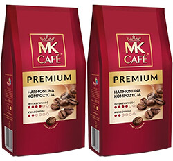2x Kawa ziarnista MK Cafe Premium 1kg (razem