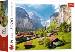 Trefl, puzzle, Lauterbrunnen, Szwajcaria, 3000 el.