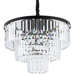 Nowodvorski Lampa wisząca Cristal 7616 kryształy zwis przezroczysty