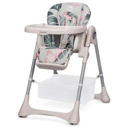 LIONELO Krzesełko do karmienia Zanna Pink Bubblegum Zyskaj