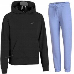 4F OCIEPLANY DAMSKI DRES BAWEĹNA KOMPLET BLUZA SPODNIE