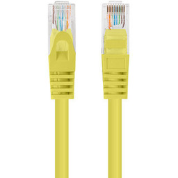 Patchcord Lanberg UTP kat.6 2m żółty 10-Pack
