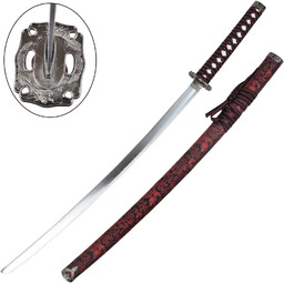 Katana HATTORI HANZO Red HH029 Rosso - replika