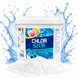 Chlor Szok 5KG Chemia Basenowa Mocny Chlor