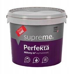 Farba akrylowa Kabe supreme. Perfekta 10 l biała