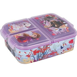 STOR Frozen 2 pudełko na kanapki z 3