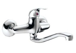 KFA Bateria umywalkowa ścienna BARYT chrom 550-810-00