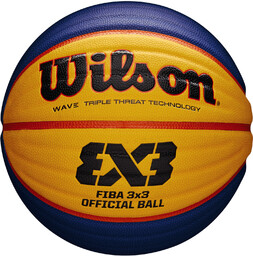 Wilson 3x3 Fiba Piłka Do Koszykówki Meczowa Skóra