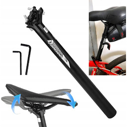 Sztyca Amortyzowana Wspornik Siodełka Rowerowego 31.6mm 400mm