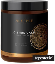 Alkmie Citrus Calm Świeca sojowa 180 ml