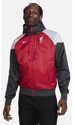 Męska kurtka piłkarska z tkaniny z kapturem Nike
