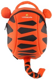 Plecak dla przedszkolaka dziewczynki i chłopca pomarańczowy LittleLife