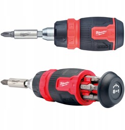 Milwaukee 4932480581 Śrubokręt wkrętak z grzechotką 8W1