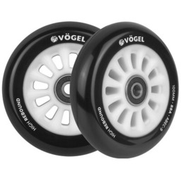 VÖGEL Kółka VKH-101 100mm ABEC-9 Biały (2 szt.)