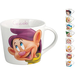 Home Disney Nani Zestaw 12 Kubek Jumbo, Porcelana,