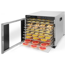 Suszarka do żywności grzybów ziół owoców 10 rusztów