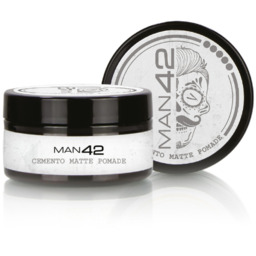 MAN42 Matte Cream With Cement Effect Pomade, matowa