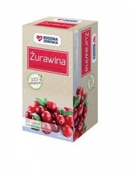 Rodzina Zdrowia Żurawina herbatka, 20 sasz.
